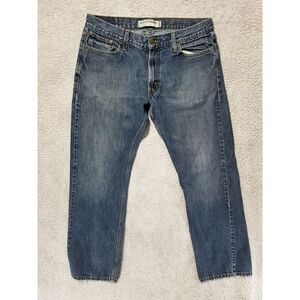 LEVI LEVIS 514‎ SLIM STRAIGHT MENS JEANS SIZE 31 X 32  RED TAB